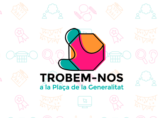 TROBEM-NOS a la plaça de la Generalitat
